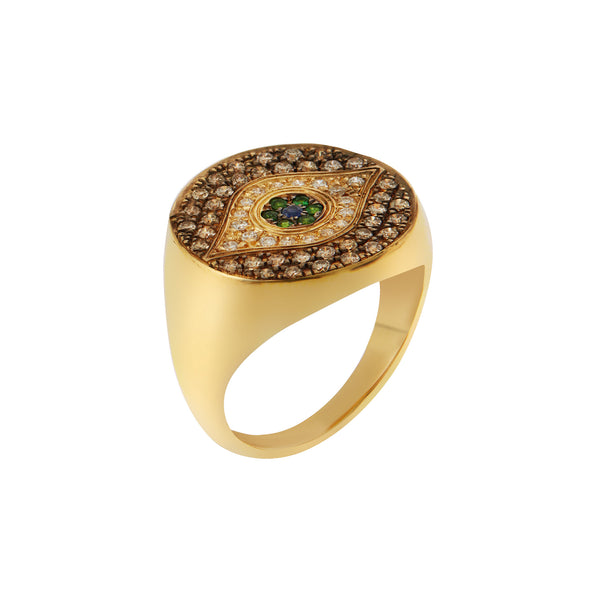 ileana makri Little Champagne Dawn Chevalier Ring