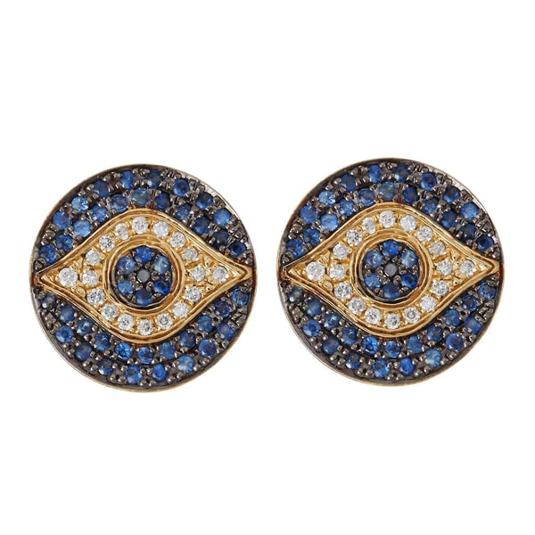 ileana makri Little Dawn Blue Studs