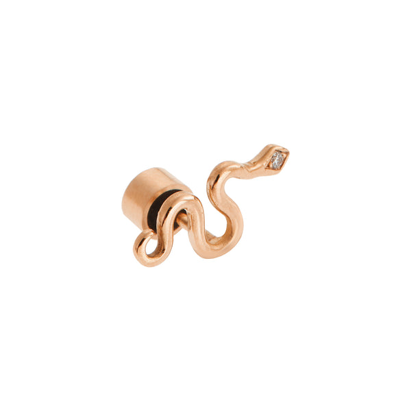 Ileana Makri Little Gold Snake Stud D