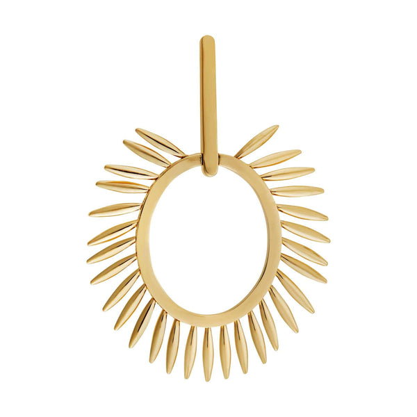 Ileana Makri Little Grass Sunny Earrings