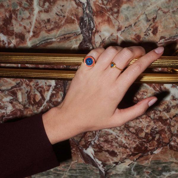 Ileana Makri Little Love Eye Ring