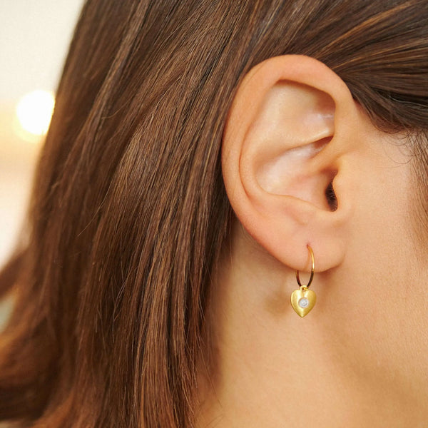 Ileana Makri Little Love Slim Hoops