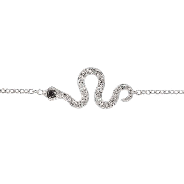 Ileana Makri Little Snake Bracelet W-D-Bd