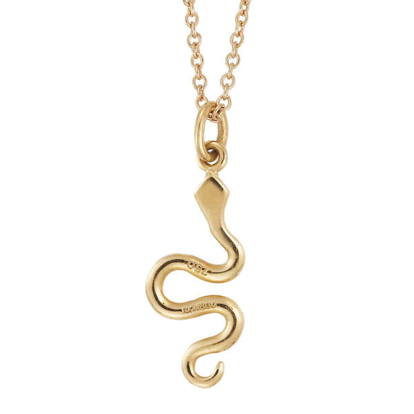 Ileana Makri Little Snake Pendant P-Chd-Ru