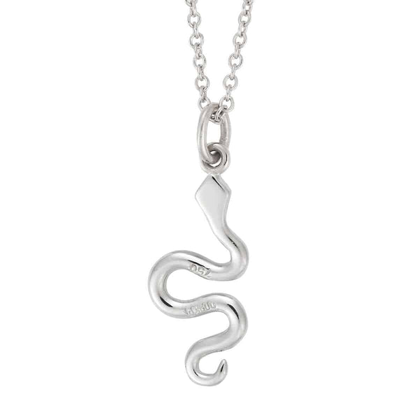Ileana Makri Little Snake Pendant W-D-Ts