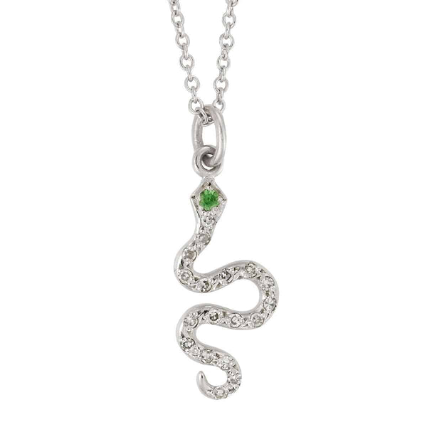 ileana makri Little Snake Pendant W-D-Ts