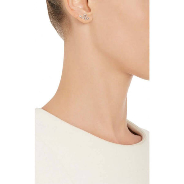 Ileana Makri Little Snake Stud D-TS