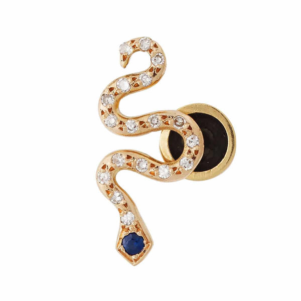 Ileana Makri Little Snake Stud P-D-Bs