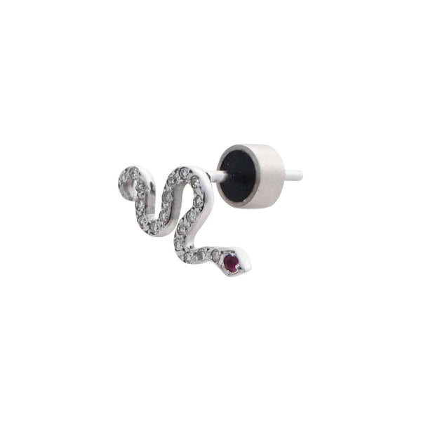 Ileana Makri Little Snake Stud W-D-Ru