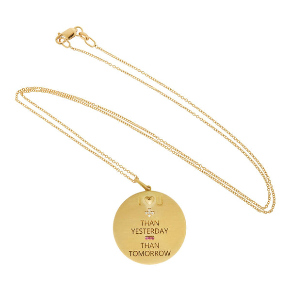 Ileana Makri Love Note Pendant Y-D-RU