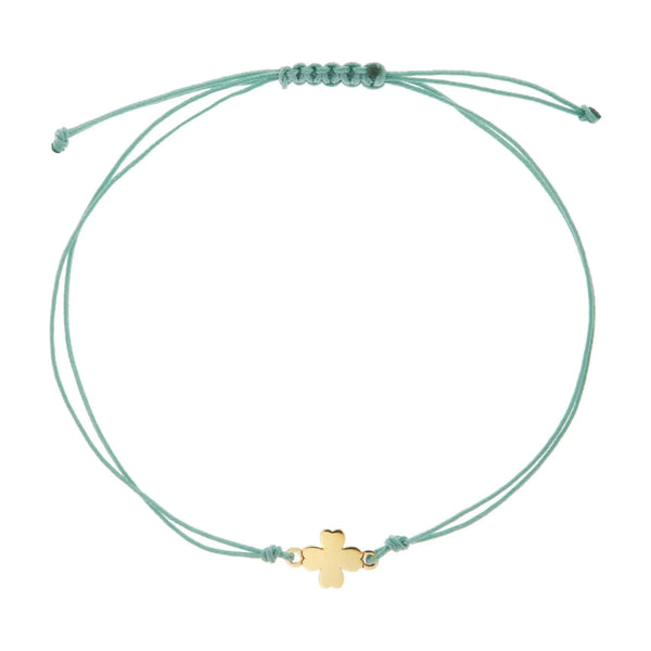 ileana makri Lucky Clover Cord Bracelet Y10