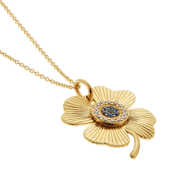 Ileana Makri Lucky Clover Pendant