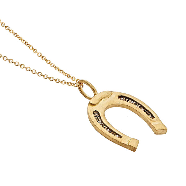 Ileana Makri Lucky Horseshoe Pendant