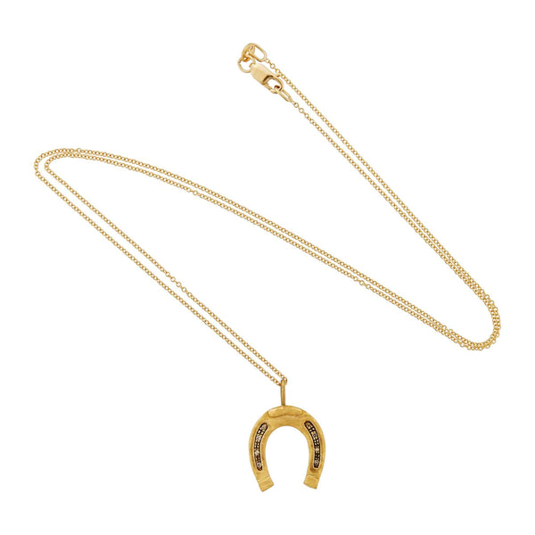 Ileana Makri Lucky Horseshoe Pendant