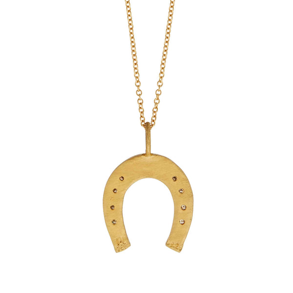 Ileana Makri Lucky Horseshoe Pendant