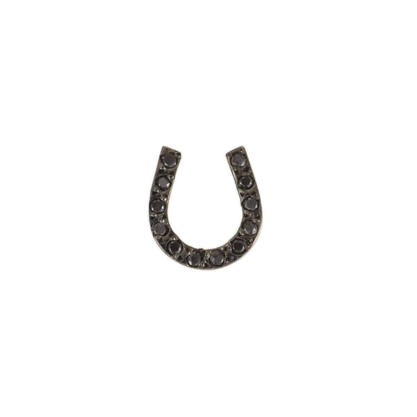 Ileana Makri Lucky Horseshoe Studs P-Oxs-Bd