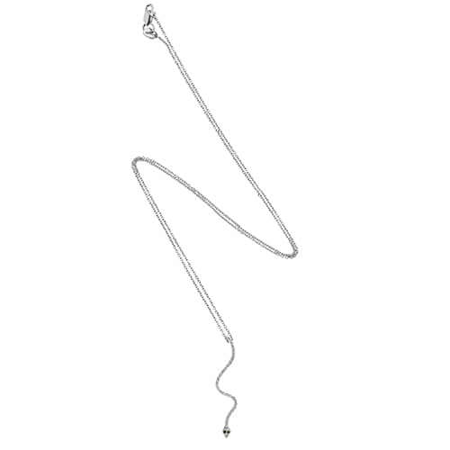 Ileana Makri Lucky Snake Pendant W-D-Ts