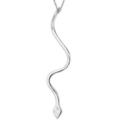 Ileana Makri Lucky Snake Pendant W-D-Ts