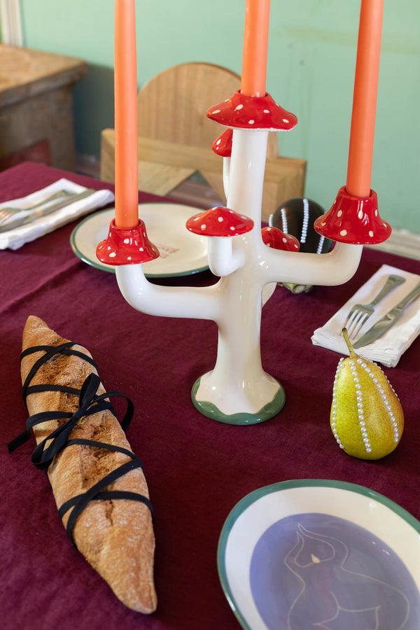 Ileana Makri Magic Champs Red Candleholder