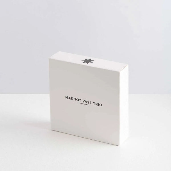 Ileana Makri Margot Vase Trio | Smoke Teal Clear