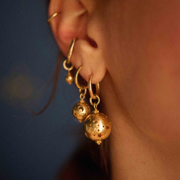 Ileana Makri Medium Bells Of Joy Earrings