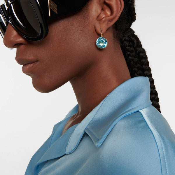 Ileana Makri Medium Crown Blue Topaz