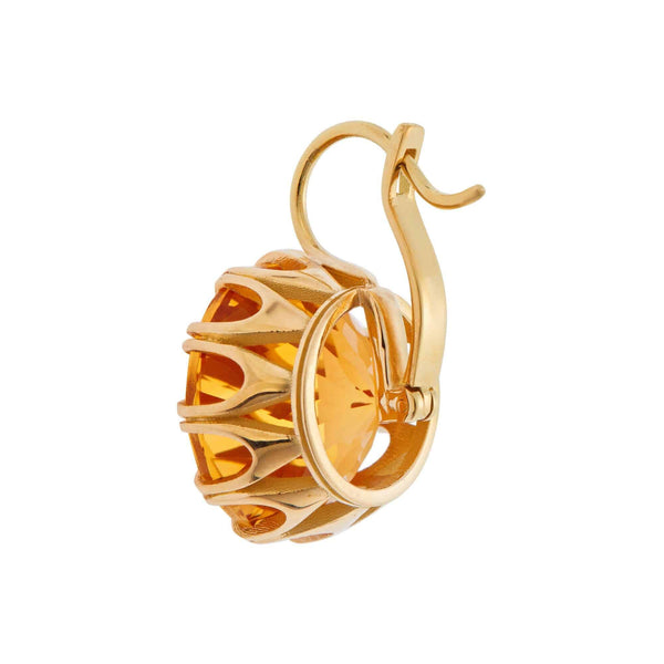 Ileana Makri Medium Crown Orange Citrine
