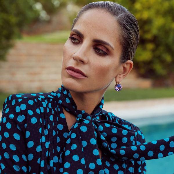 Ileana Makri Medium Crown Purple Amethyst