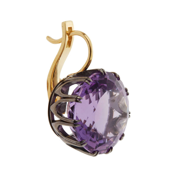 Ileana Makri Medium Crown Purple Amethyst