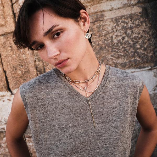 Ileana Makri Medium Crown White Topaz