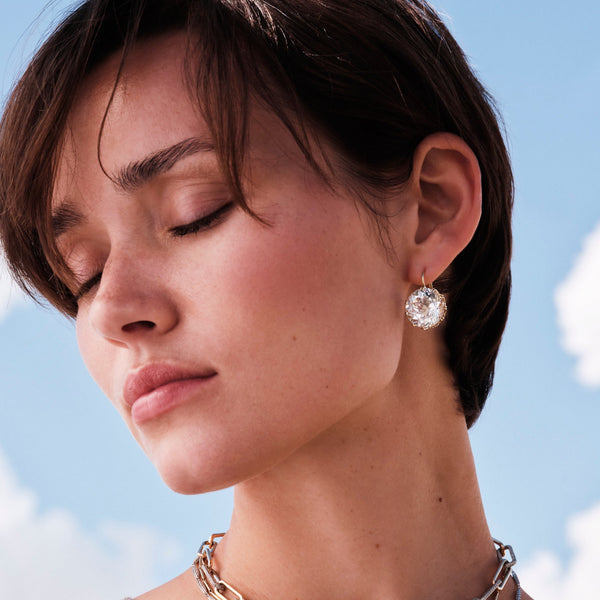 Ileana Makri Medium Crown White Topaz