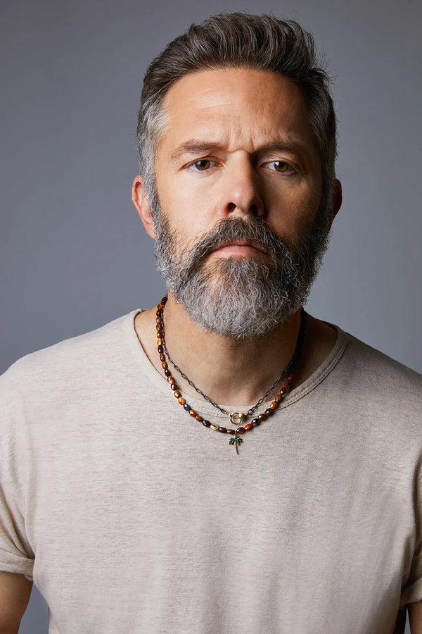 Ileana Makri Miami Wood Beaded Necklace