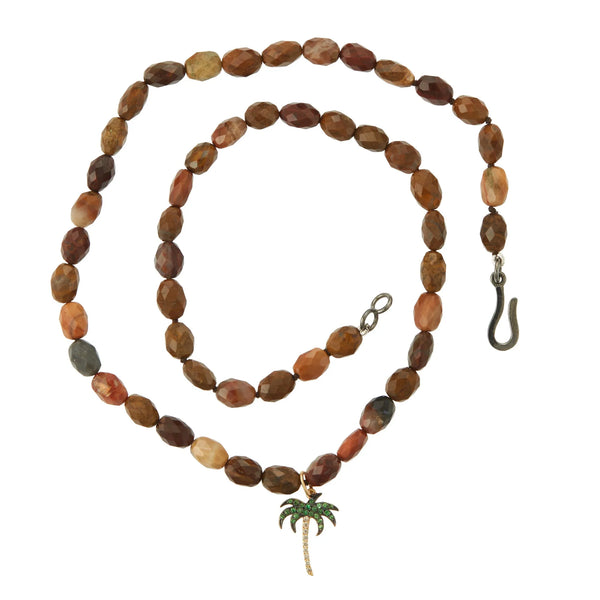 Ileana Makri Miami Wood Beaded Necklace