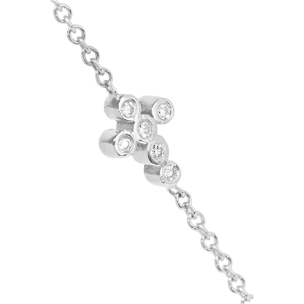 Ileana Makri Mini Cross Bracelet W-D