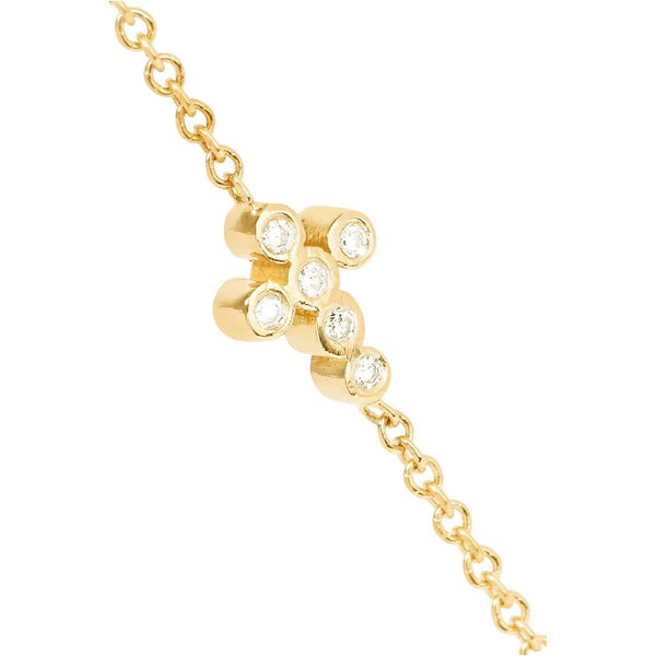 Ileana Makri Mini Cross Bracelet Y-D