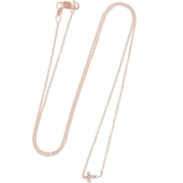 ileana makri Mini Cross Necklace P-D