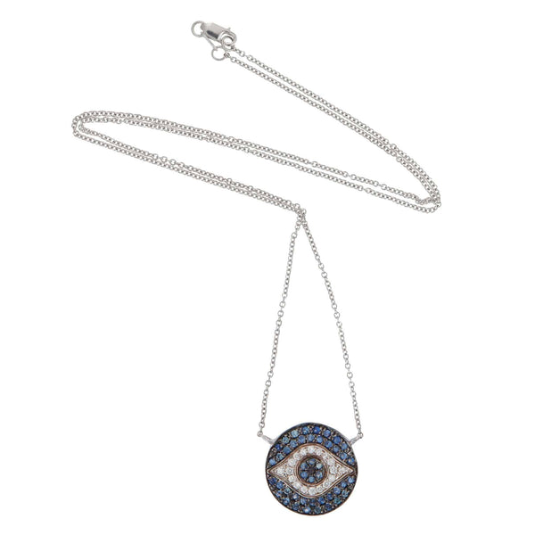Ileana Makri Mini Dawn Blue Necklace W