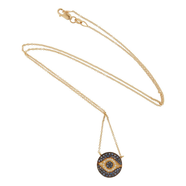 Ileana Makri Mini Dawn Blue Necklace Y