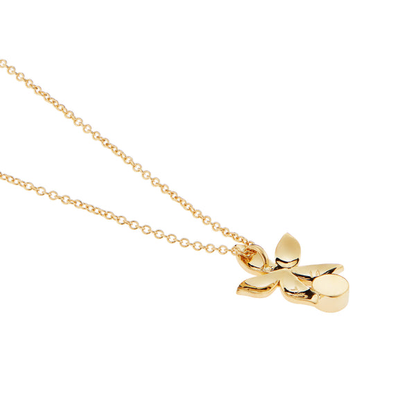 Ileana Makri Mini Emerald Bloom Necklace