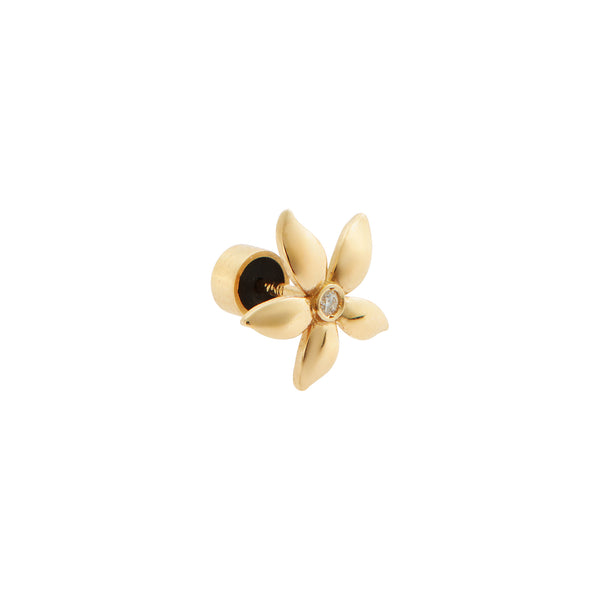 Ileana Makri Mini Golden Blossom Studs Y-D