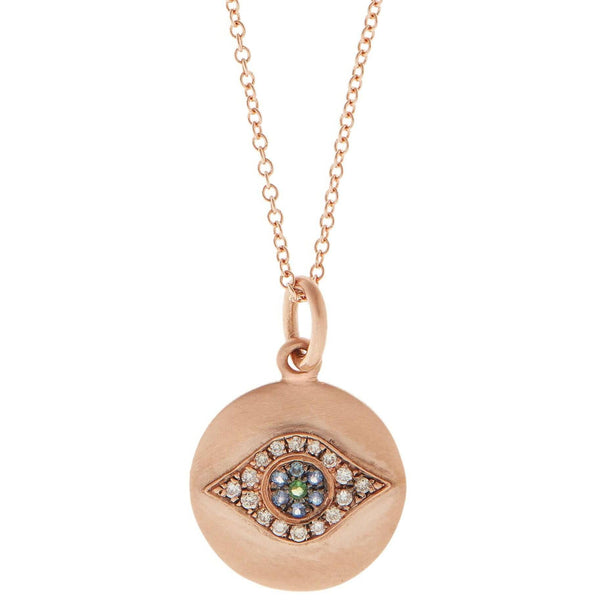 ileana makri Mini Golden Eye Pendant P