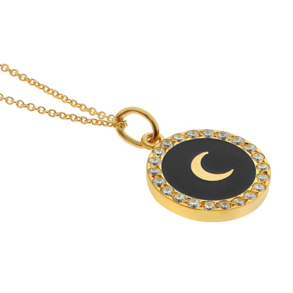 Ileana Makri Moon Black Crystal