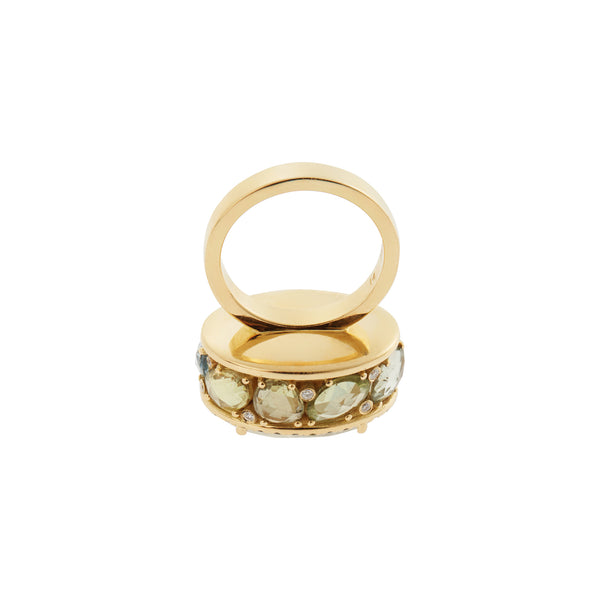 Ileana Makri Moonstone Blossom Ring