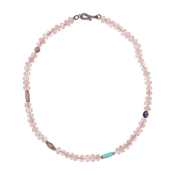 ileana makri Morganite Trail Necklace 288 (38cm)
