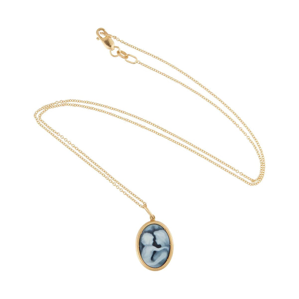 Ileana Makri Mother & Child Cameo Pendant