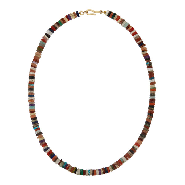 ileana makri Multi Gemstone Beaded Necklace (45cm)