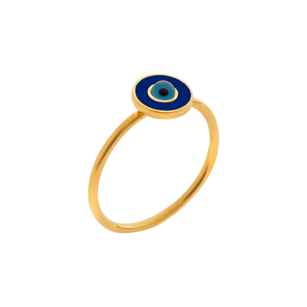ileana makri Neon Blue Eye Ring
