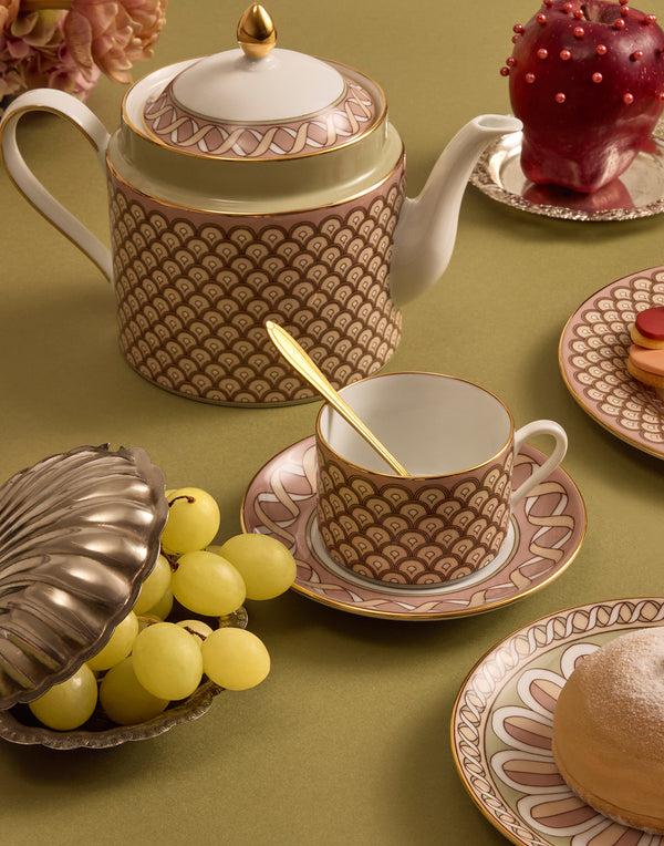 Ileana Makri Odysseus Dusty Pink Impero Tea Pot