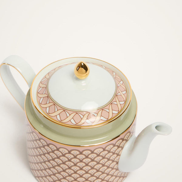 Ileana Makri Odysseus Dusty Pink Impero Tea Pot