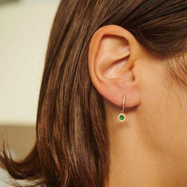 Ileana Makri Opal Sun Midi Hoops